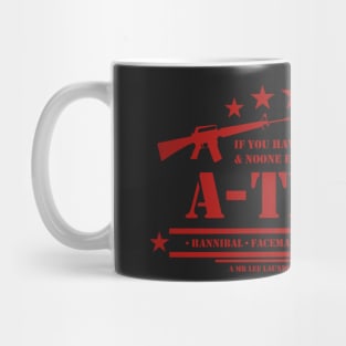 A-Team Crest (red) Mug